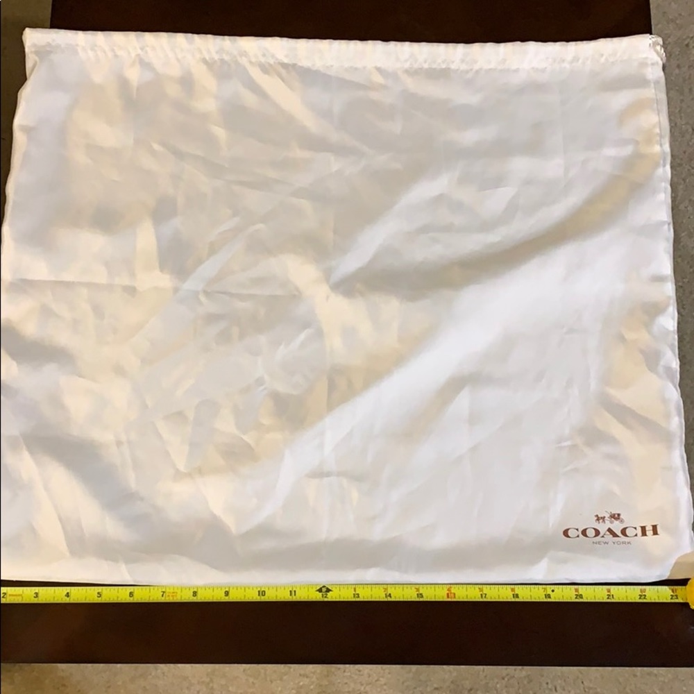Coach dust bag